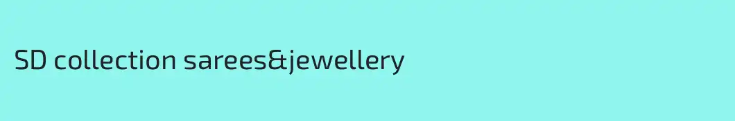 SD collection sarees&jewellery 